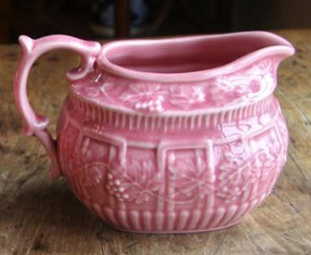 Grape Leaf Coral Creamer