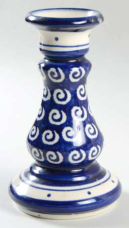 Swirl 6" Candlestick