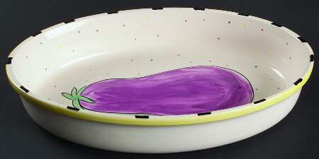 BLO18 12" Oval Vegetable Bowl