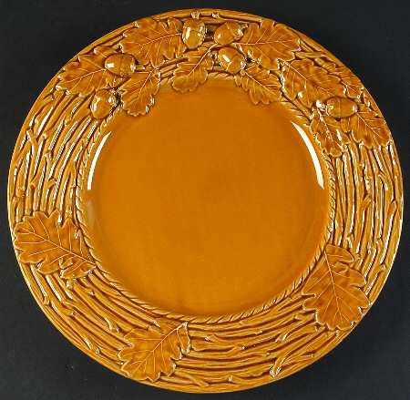 Oak Leaf Gold by Bordallo Pinheiro