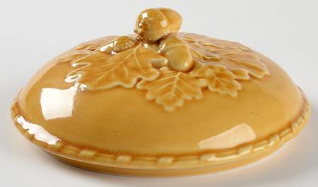 Oak Leaf Gold Lid for Individual Casserole