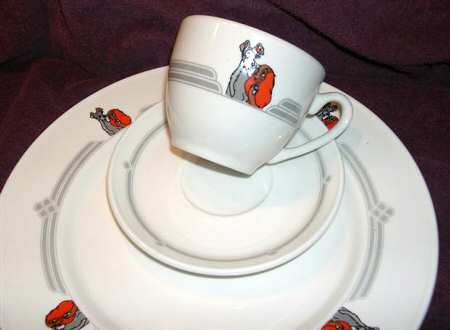 BUF139 Flat Cup & Saucer Set