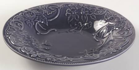 Flowers Purple 9" Soup/Pasta Bowl