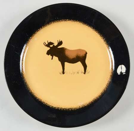 Brushwerks Moose Salad Plate