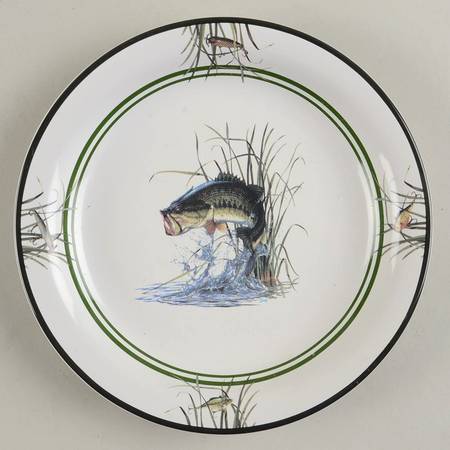 Largemouth Bass Salad Plate