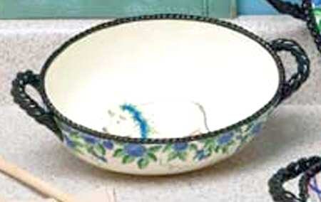 Blue Belle 7" Round Vegetable Bowl