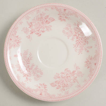 Asiatic Pheasants Pink Saucer