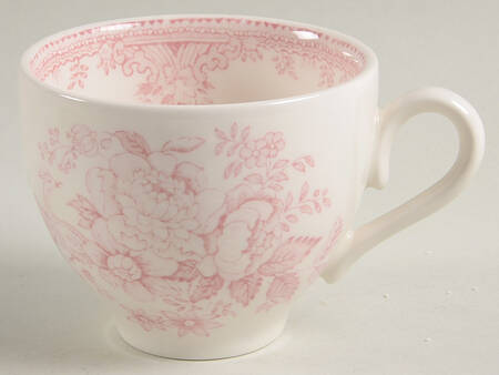Asiatic Pheasants Pink Flat Cup