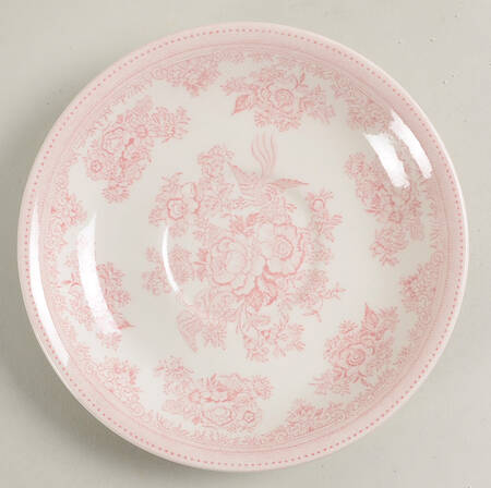 Asiatic Pheasants Pink Saucer for Breakfast Cup