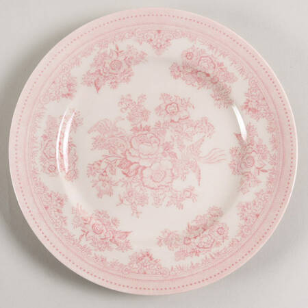Asiatic Pheasants Pink Dessert/Pie Plate