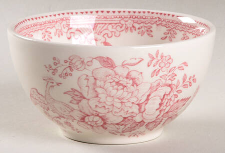 Asiatic Pheasants Pink Mini Open Sugar Bowl