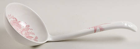 Asiatic Pheasants Pink Tureen Ladle