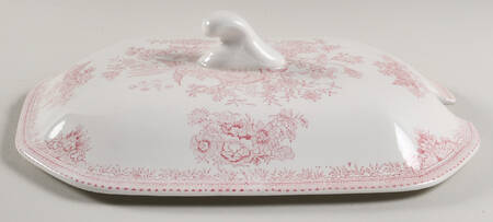 Asiatic Pheasants Pink Lid for Rectangular Tureen