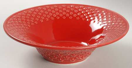 Mini Stars Red Coupe Cereal Bowl
