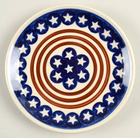 Americana Salad/Dessert Plate