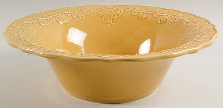 Turkey Yellow 12" Large Salad Serving Bowl
