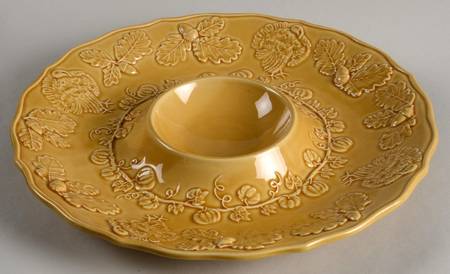 Turkey Yellow 1 Piece Chip & Dip