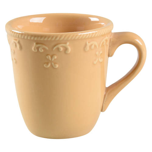 Gold Scroll Mug
