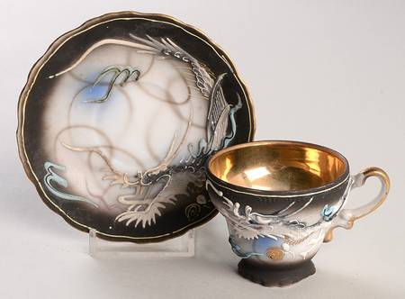 BEX5 Footed Demitasse Cup & Saucer Set