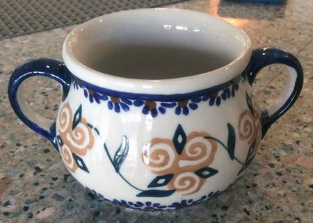 BOW25 Mini Sugar Bowl No Lid