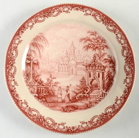 Red Toile by Burton &amp; Burton
