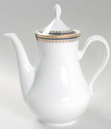 Amanda Cobalt Coffee Pot & Lid by Baum Brothers