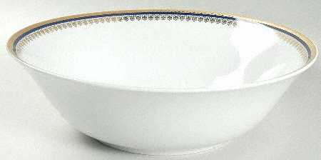 Amanda Cobalt 9" Round Serving Bowl by Baum Brothers