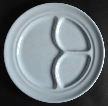 Lune Blue Grill Plate