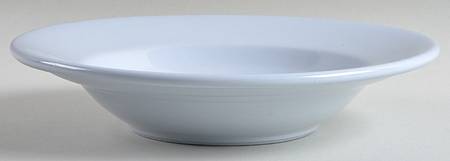 Lune Blue Large Rim Soup Bowl