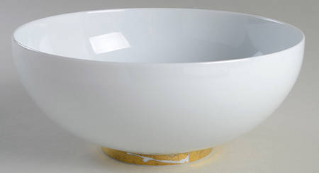 Feuille d'Or 9" Salad Serving Bowl