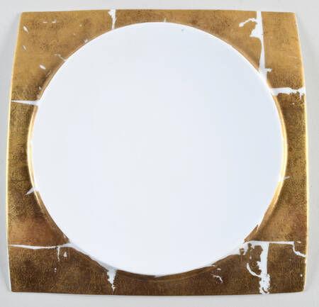 Feuille d'Or Dinner Plate by Bernardaud