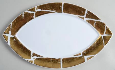Feuille d'Or 14" Zanzibar Plate
