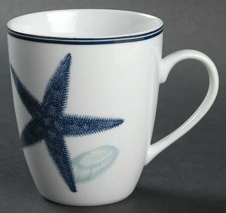 Zen Starfish & Seashell Mug