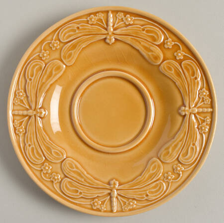 Dragonfly Honey Gold Saucer