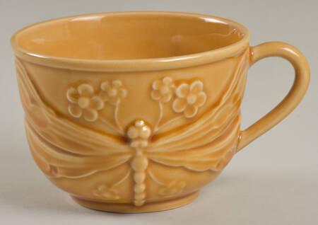 Dragonfly Honey Gold Flat Cup