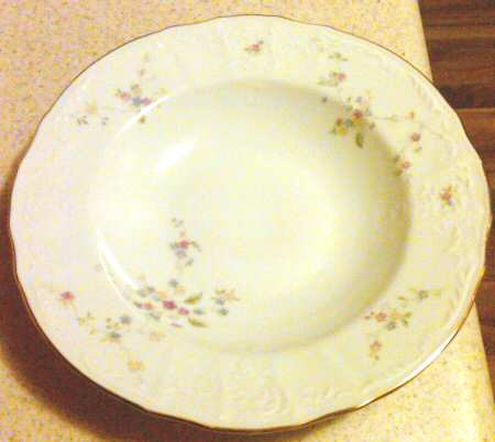 Petite Fleur Rim Soup Bowl by Boscov's