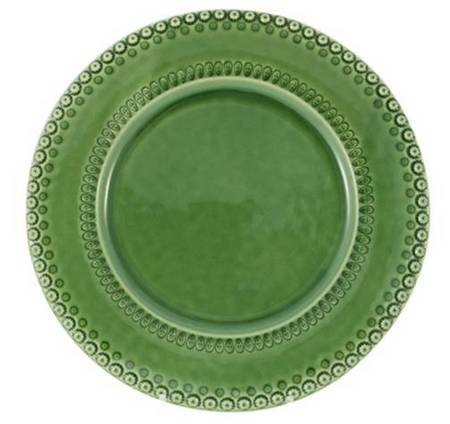 Fantasia Green Service Plate (Charger)