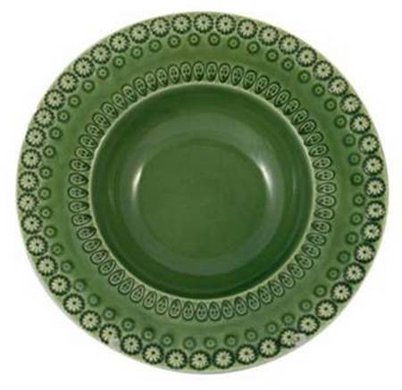 Fantasia Green Coupe Cereal Bowl