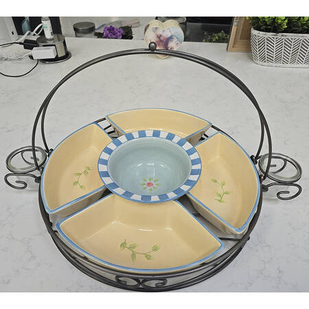 Country Inn 8pc Hors d'Oeuvres Set