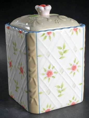 Country Inn Medium Canister & Lid