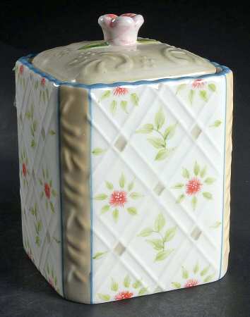 Country Inn Small Canister & Lid
