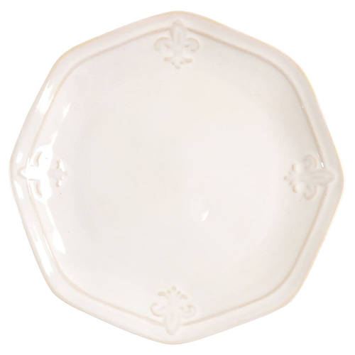 Country Crest Cream Salad Plate