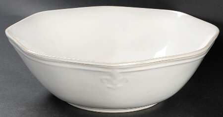 Country Crest Cream 10" Round Vegetable Bowl