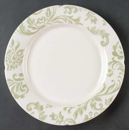 Floral Damask Green Palm by Better Homes and Gardens