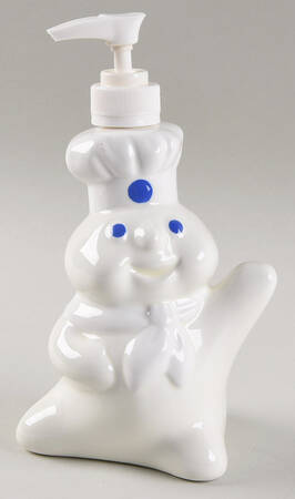 Pillsbury Doughboy Figural Soap Dispenser
