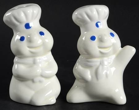 Pillsbury Doughboy Salt & Pepper Set