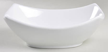 Everyday White (Porcelian) 9" Rectangular Vegetable Bowl
