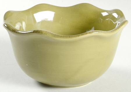 Harvest Green Saddle Soup/Cereal Bowl
