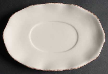 Harvest Cream Mist Underplate for Gravy Boat