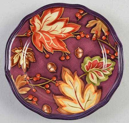 Harvest Red Currant Salad Plate